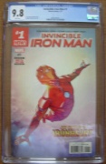 Invincible Iron Man # 01 (CGC 9.8)